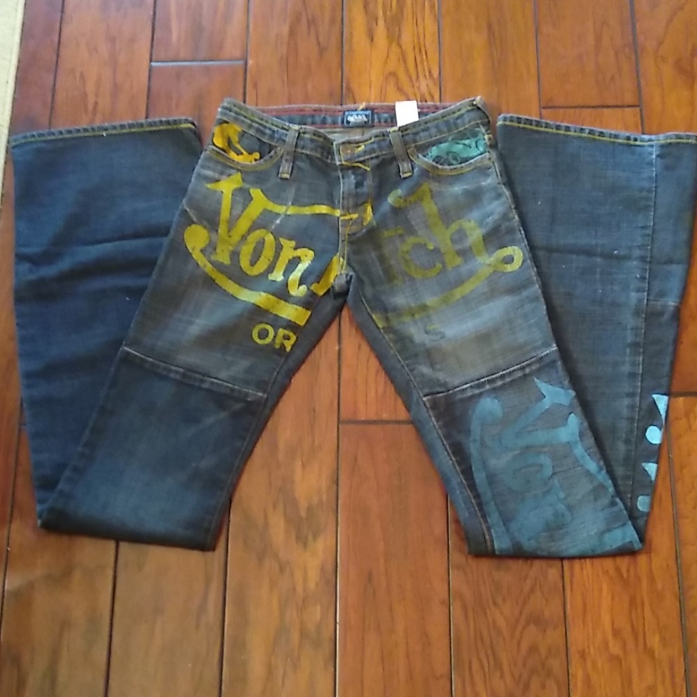 Rare Vintage Von Dutch Jeans. Size 25. NWOT